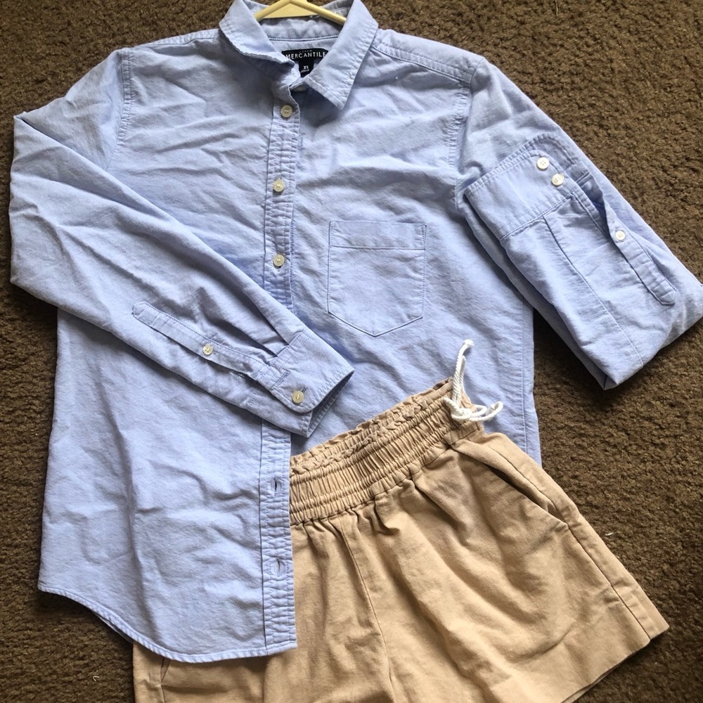 Oxford button down shirt